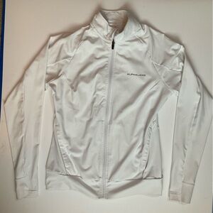 Alphalete Men's White Windbreaker